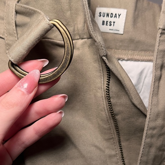 Sunday Best Khaki Cargo Pants - Picture 3 of 5